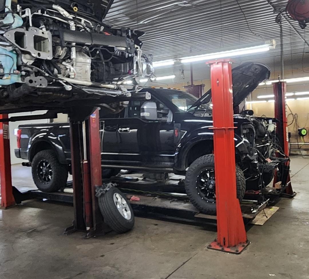 Diesel repair work at Carr Craft Automotive