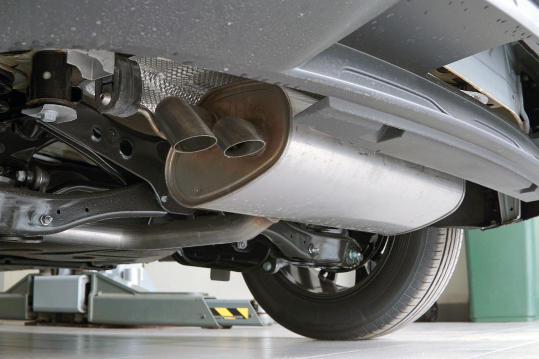 Exhaust repair at Carr Craft Automotive