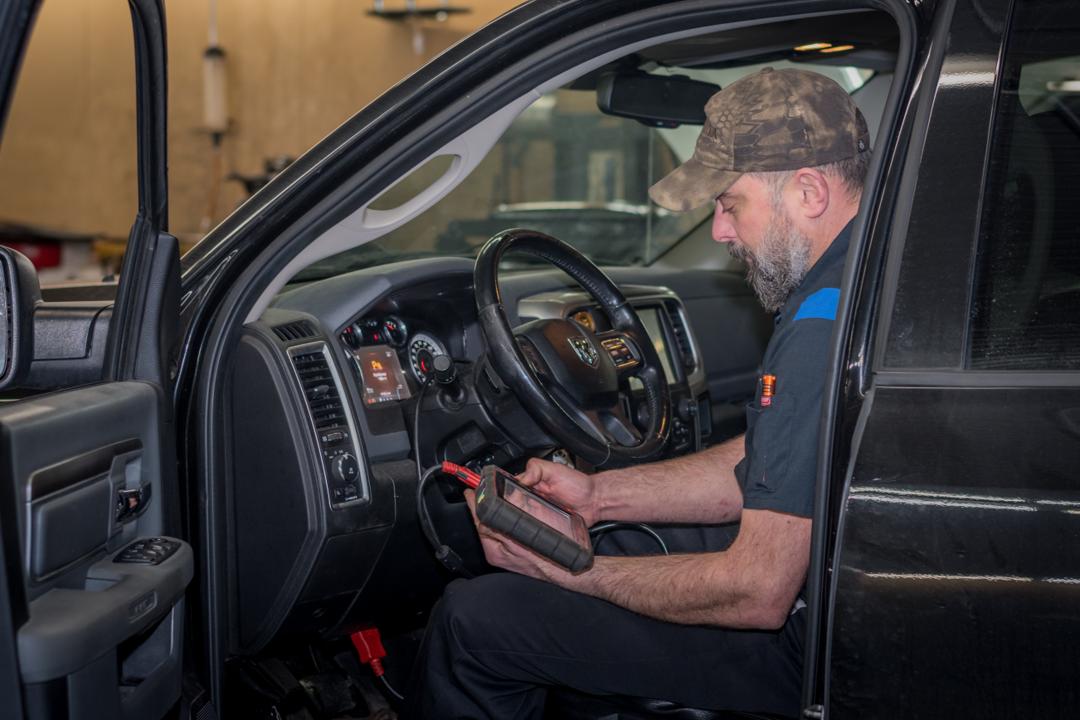 Nic running a diagnostic check