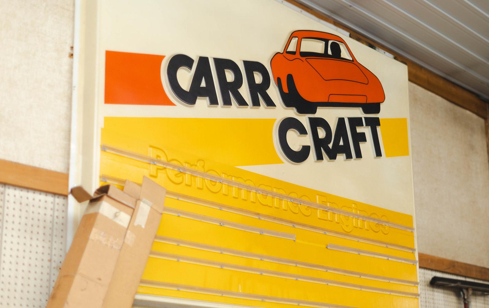 Vintage Carr Craft Automotive sign